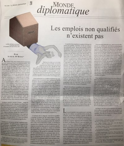 Les emplois non qualifiés n'existent pas